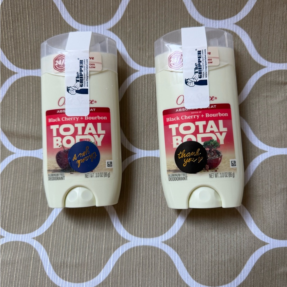 Old Spice Total Body Black Cherry + Bourbon Deodorant